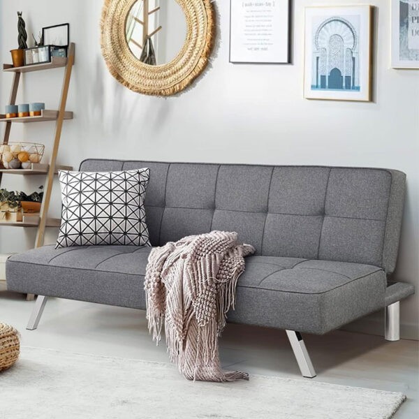 [6 Chân Inox Chắc Chắn Hơn] Sofa Bed Giường Ngủ Cho Phòng Diện Tích Nhỏ